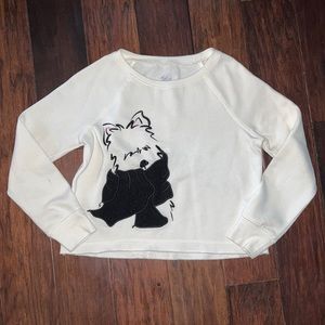 Cropped Justice sweatshirt